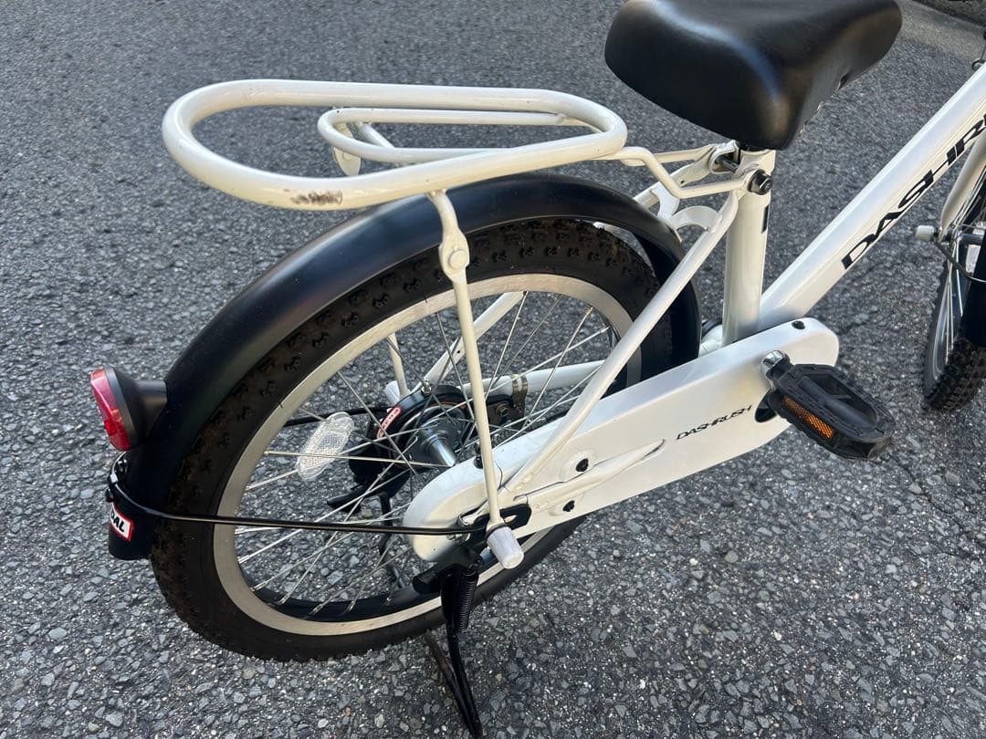 DASH RUSH 子供用自転車 ホワイト 18インチ 引き渡し限定 大阪