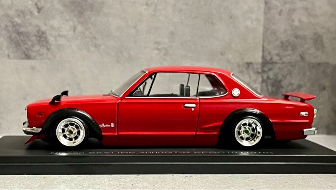 国産名車 1/24 スカイライン GT-R ハコスカ カスタム 旧車 ミニカー