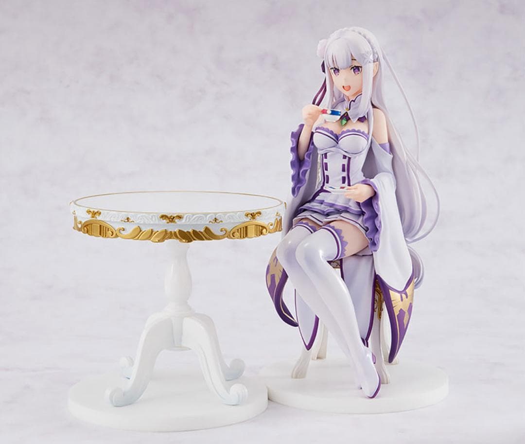 エミリア お茶会Ver. 1/7 フィギュア[KADOKAWA] 新品未開封