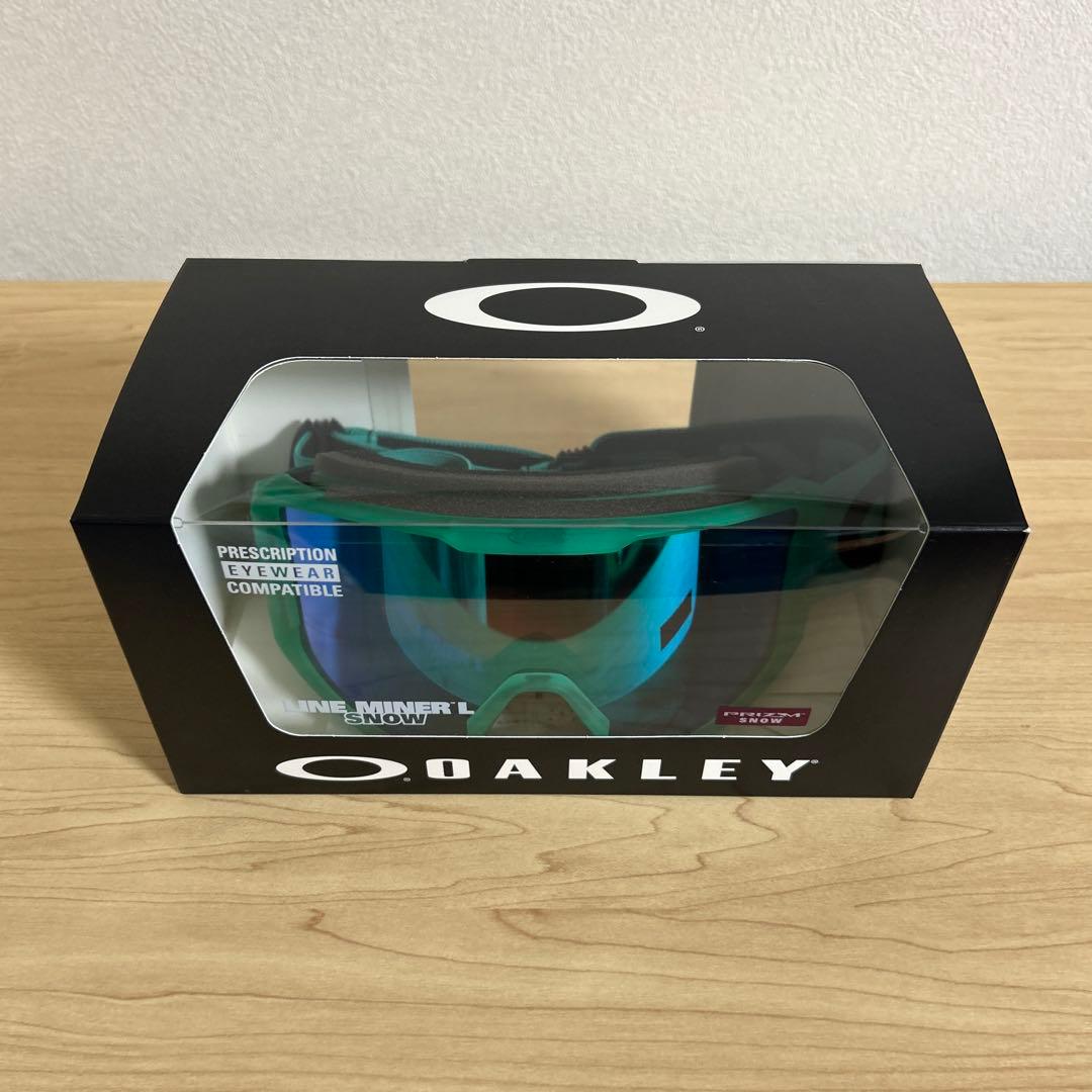 スキー・スノーボードアクセサリー OAKLEY LineMiner L PRIZM JadeIridium
