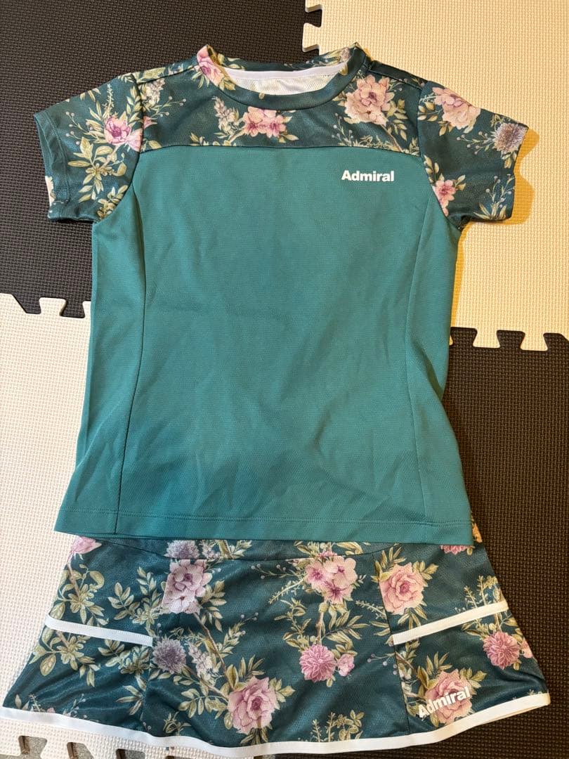 Admiral テニスウェア Sサイズ 花柄