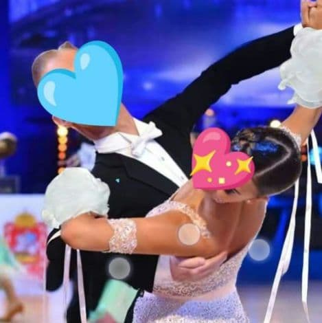 社交ダンス♡モダン　スタンダードドレス