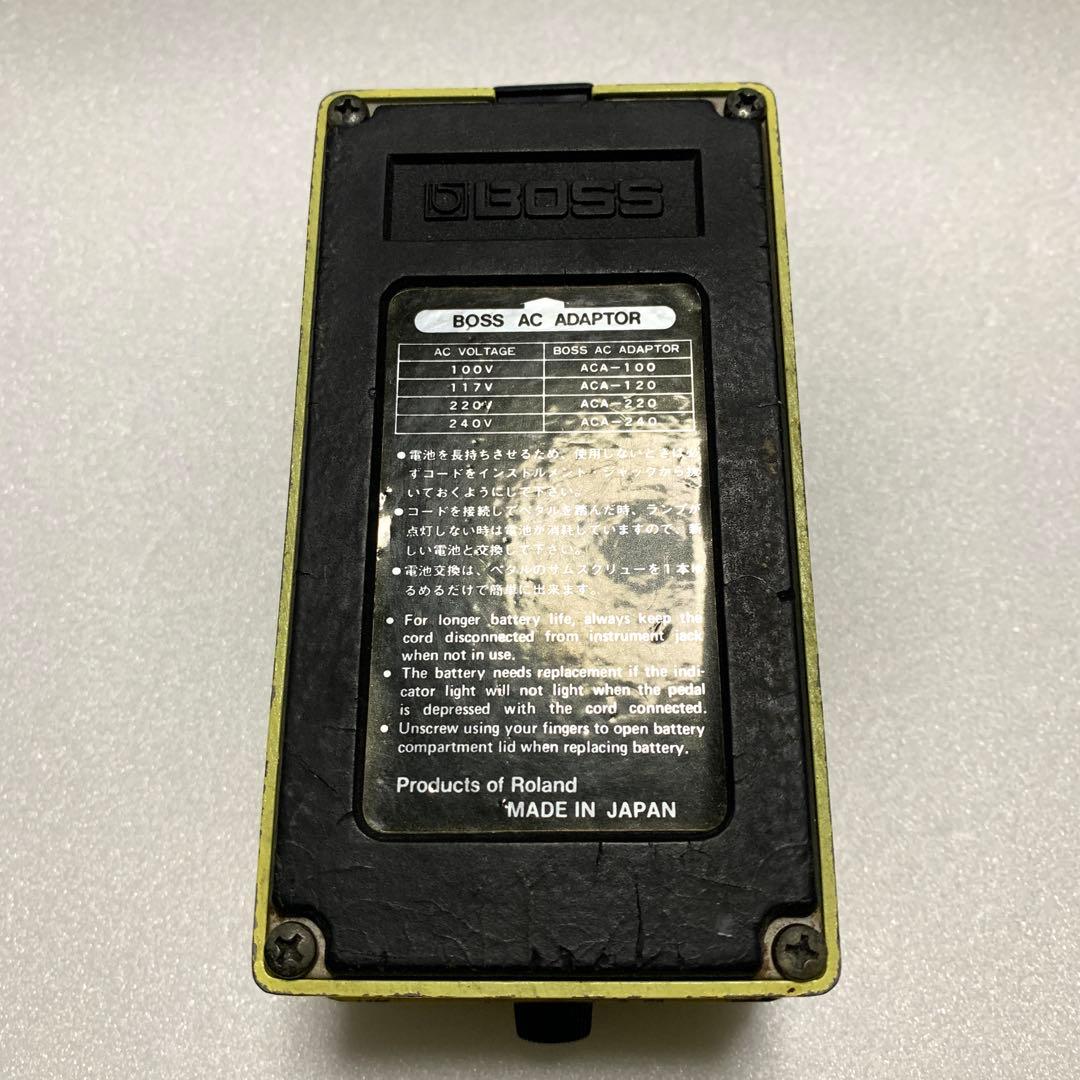 BOSS SD-1 SUPER Over Drive 日本製 JRC4558DD