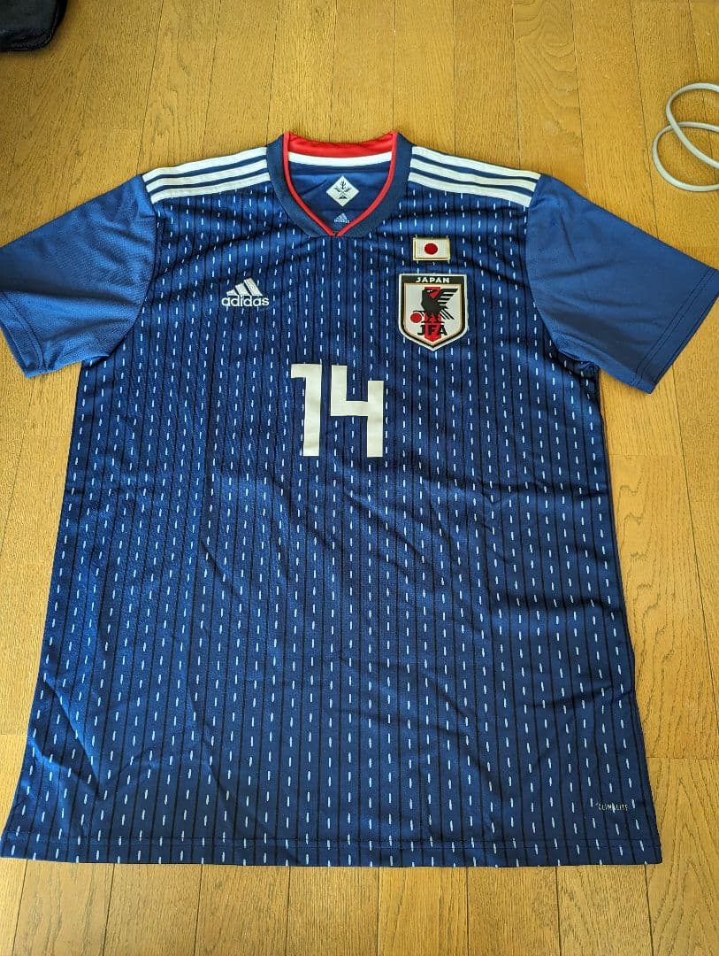 正規品 アディダス サッカー日本代表ユニフォーム 18/19 久保建英マーキング