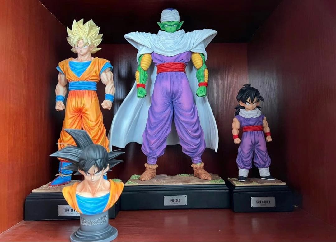 ドラゴンボール 1／4スケール ピッコロ 孫悟飯フィギュア ガレージキット