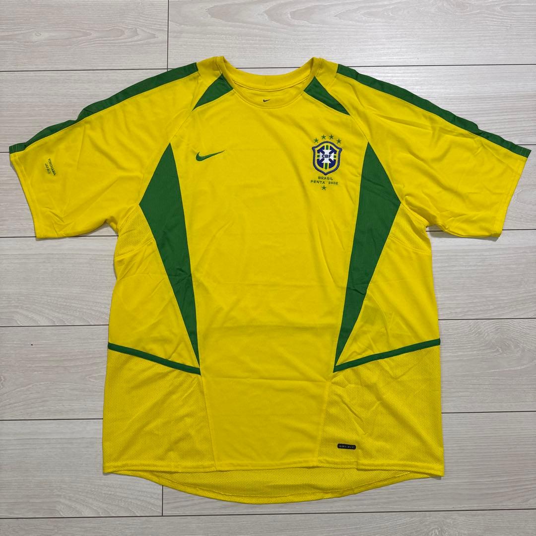 ♢新品未使用♢ブラジル代表　2002年ワールドカップ優勝記念ユニフォーム