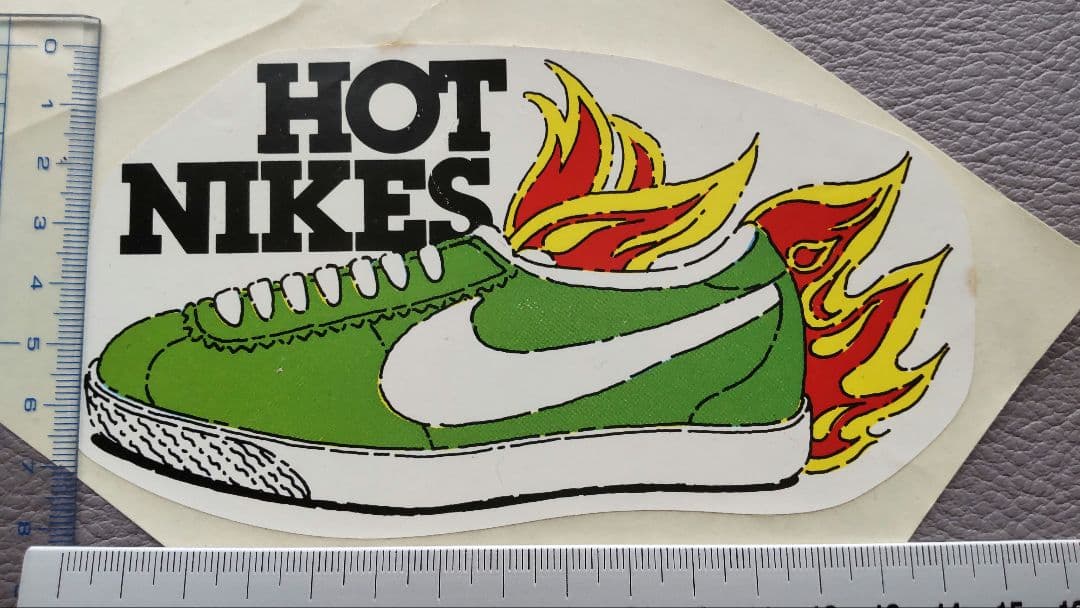 Old 珍品 NIKE ステッカー２点 1970年代