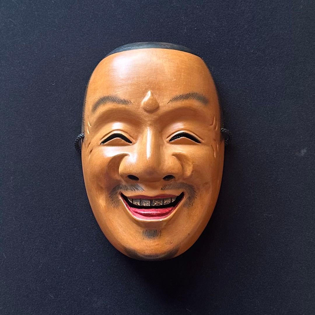 能面　福の神