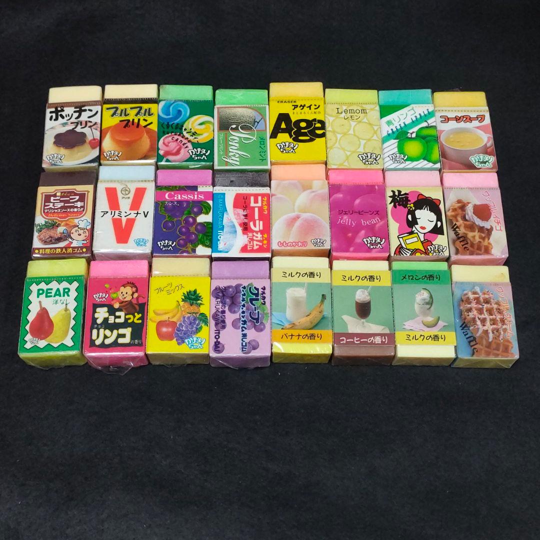 ■ レトロ かおりちゃん系消しゴム24個セット 未使用未開封 ■