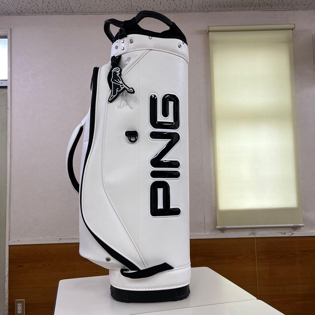 PING キャディバッグ ホワイト(nameplateなし)