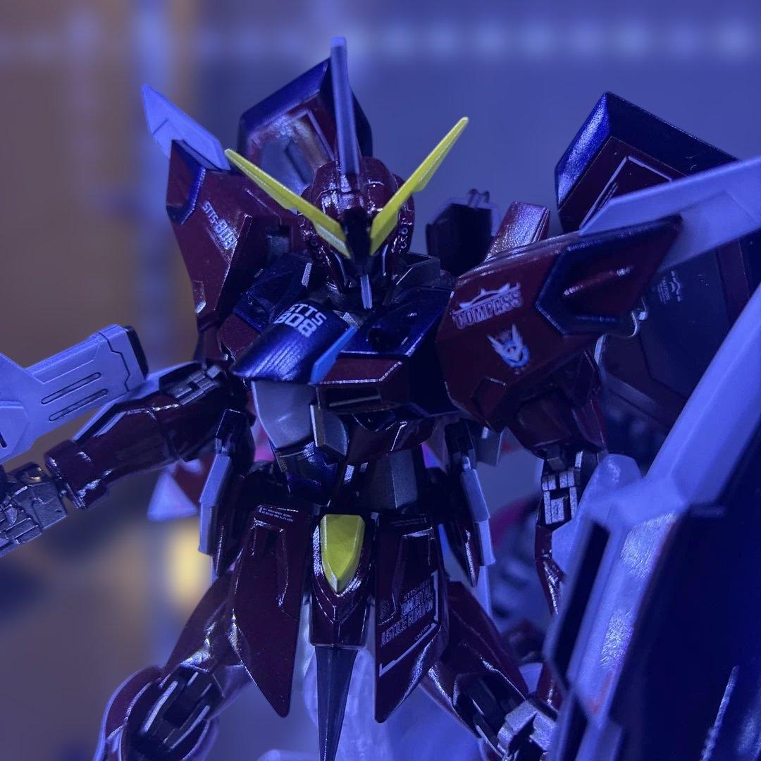 hg イモータルジャスティス　全塗装完成品