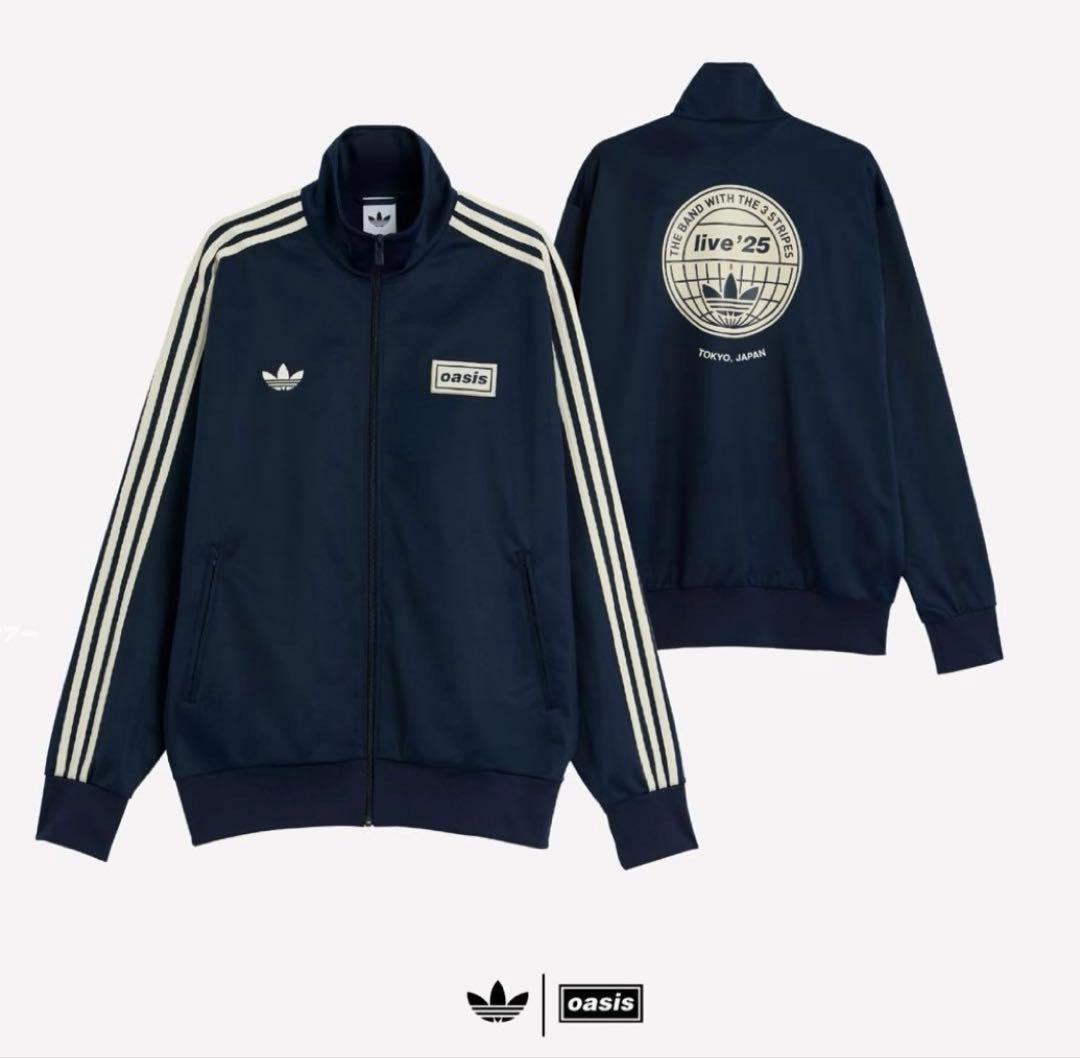 adidas oasisトラックトップ ジャージ 日本限定 ファイヤーバード L