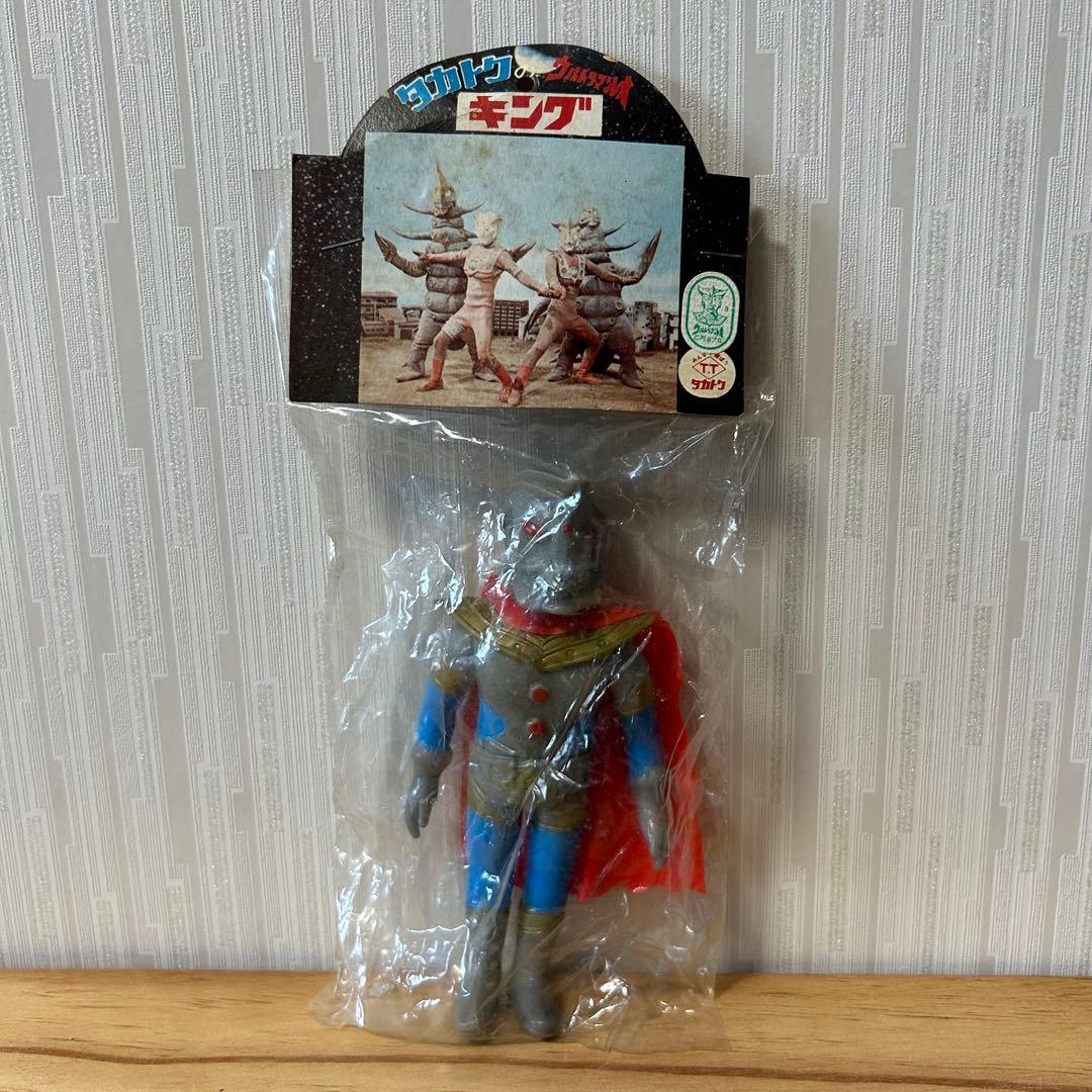 ウルトラマン　キング　ソフビ　タカトク　当時物　年代物