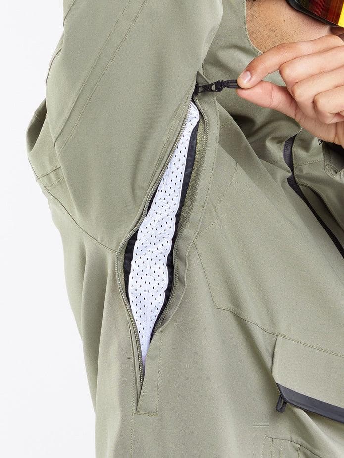 1844【新品タグ付】VOLCOM　スノボウェア　メンズ　プルオーバージャケット