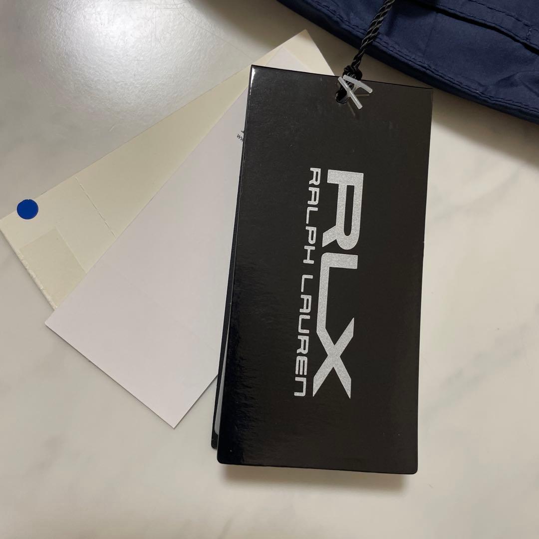 【新品未使用】RLX アールエルエックス ダウンベスト ネイビー L