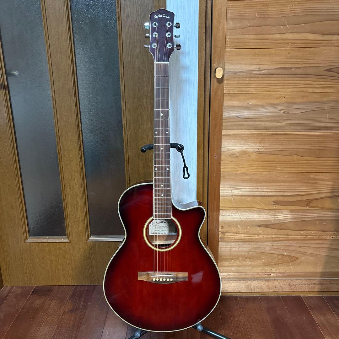 値下げ！Sepia Crue EAW350-WRS エレアコ　小ぶり新品弦❗️