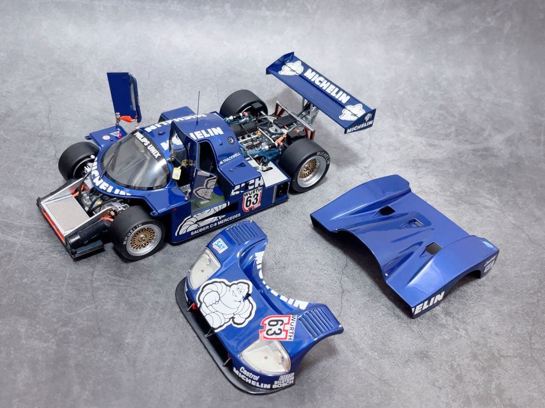 エグゾト 1/18 1987 ザウバー メルセデス ベンツ C9