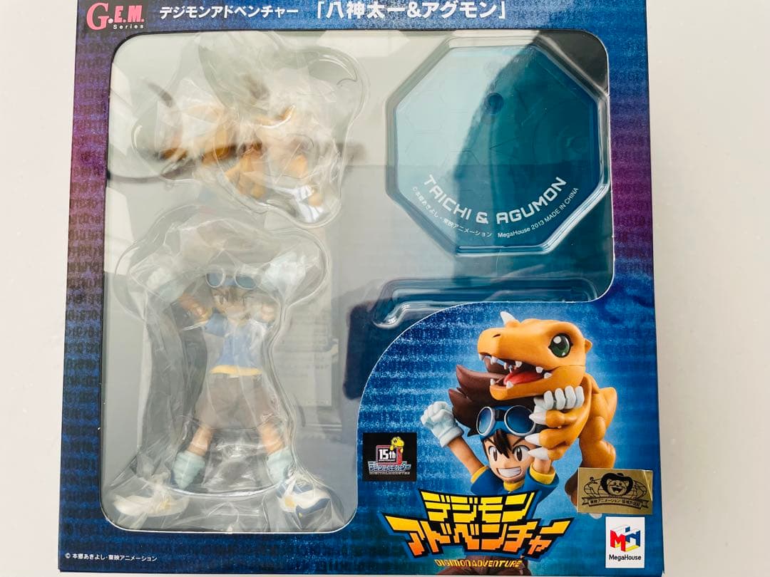 G.E.M. 八神太一&アグモン デジモンアドベンチャー フィギュア 初回限定