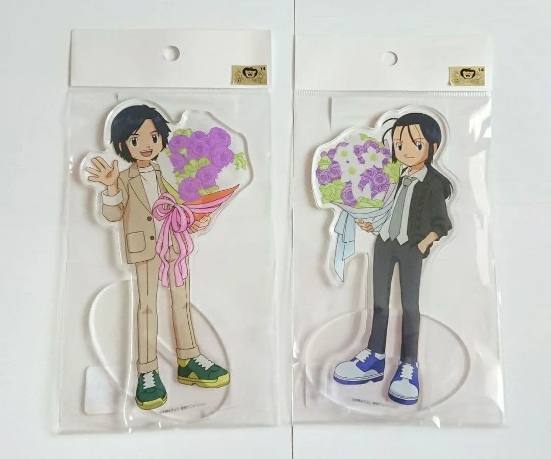 新品未開封 デジモンフロンティア アクリルスタンド 源輝二 木村輝一 東京駅