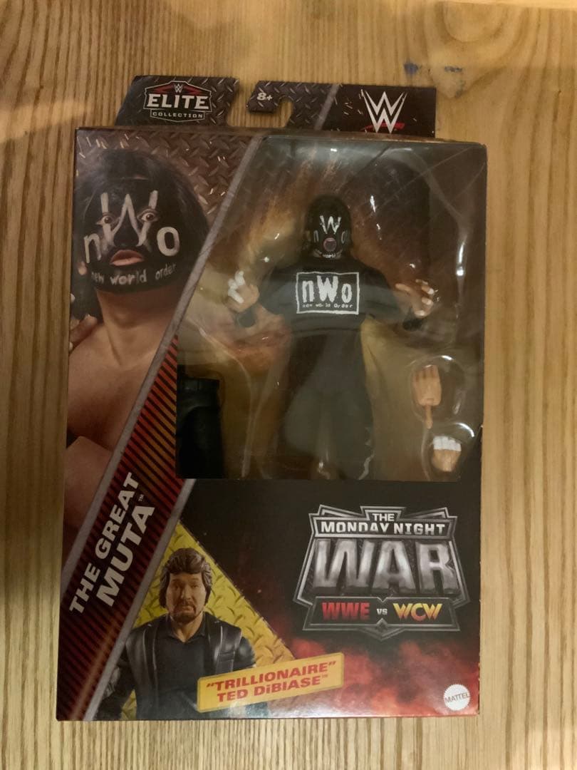 未開封　WWE マテル エリート グレートムタ nWo 武藤敬司
