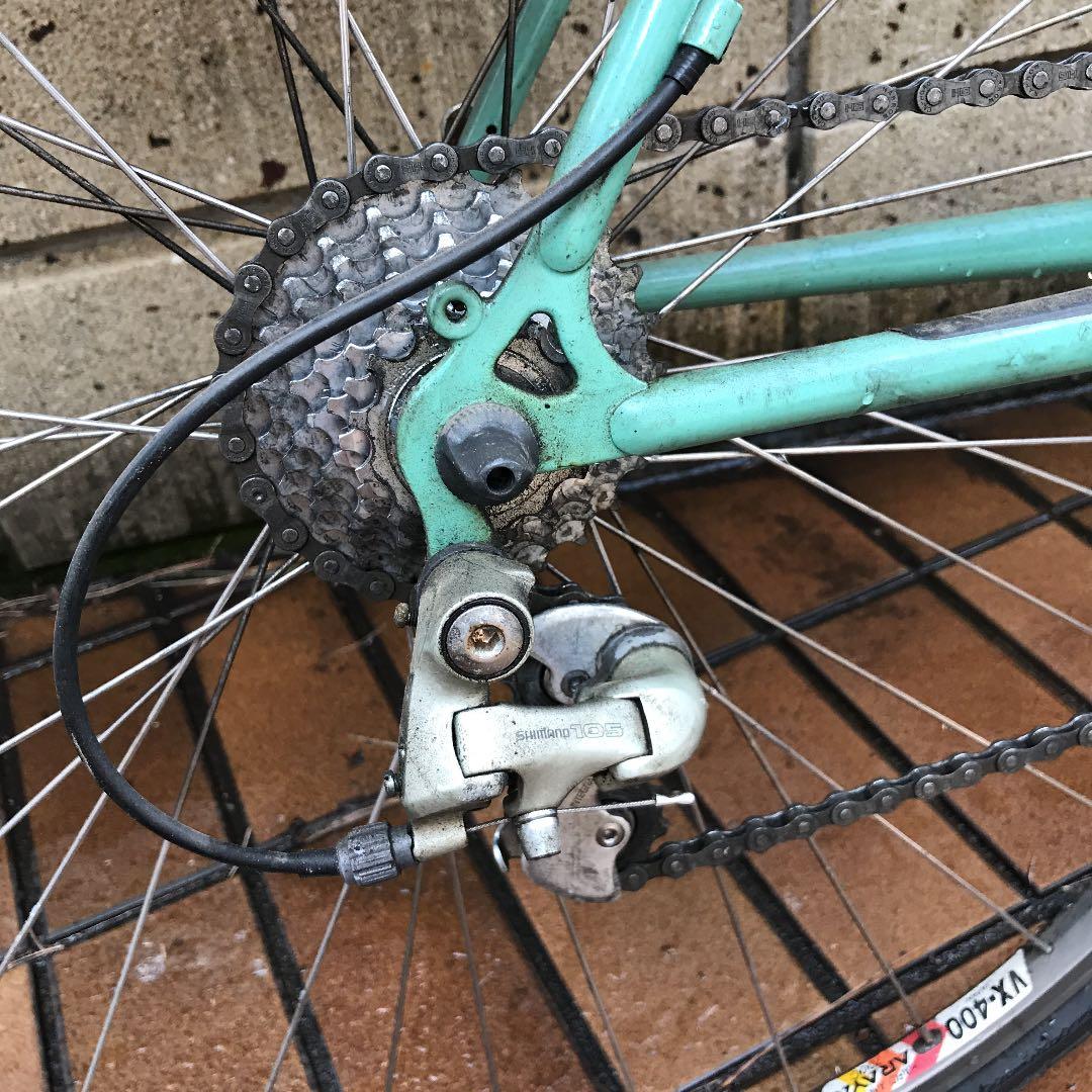 室内保管！80年代BIANCHIシクロクロスproject-1champione