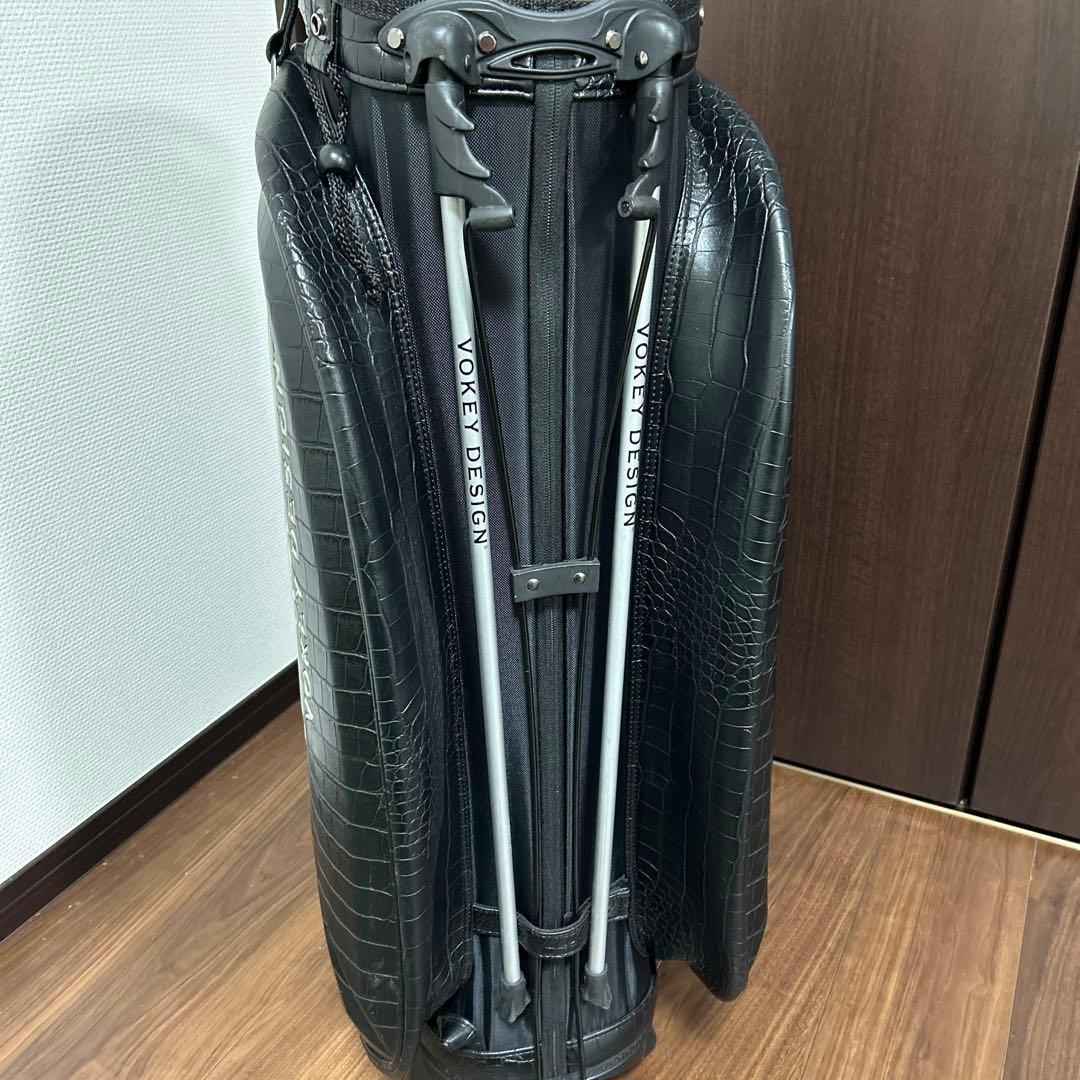 タイトリスト VOKEY DESIGN キャディバッグ スタンド クロコデザイン