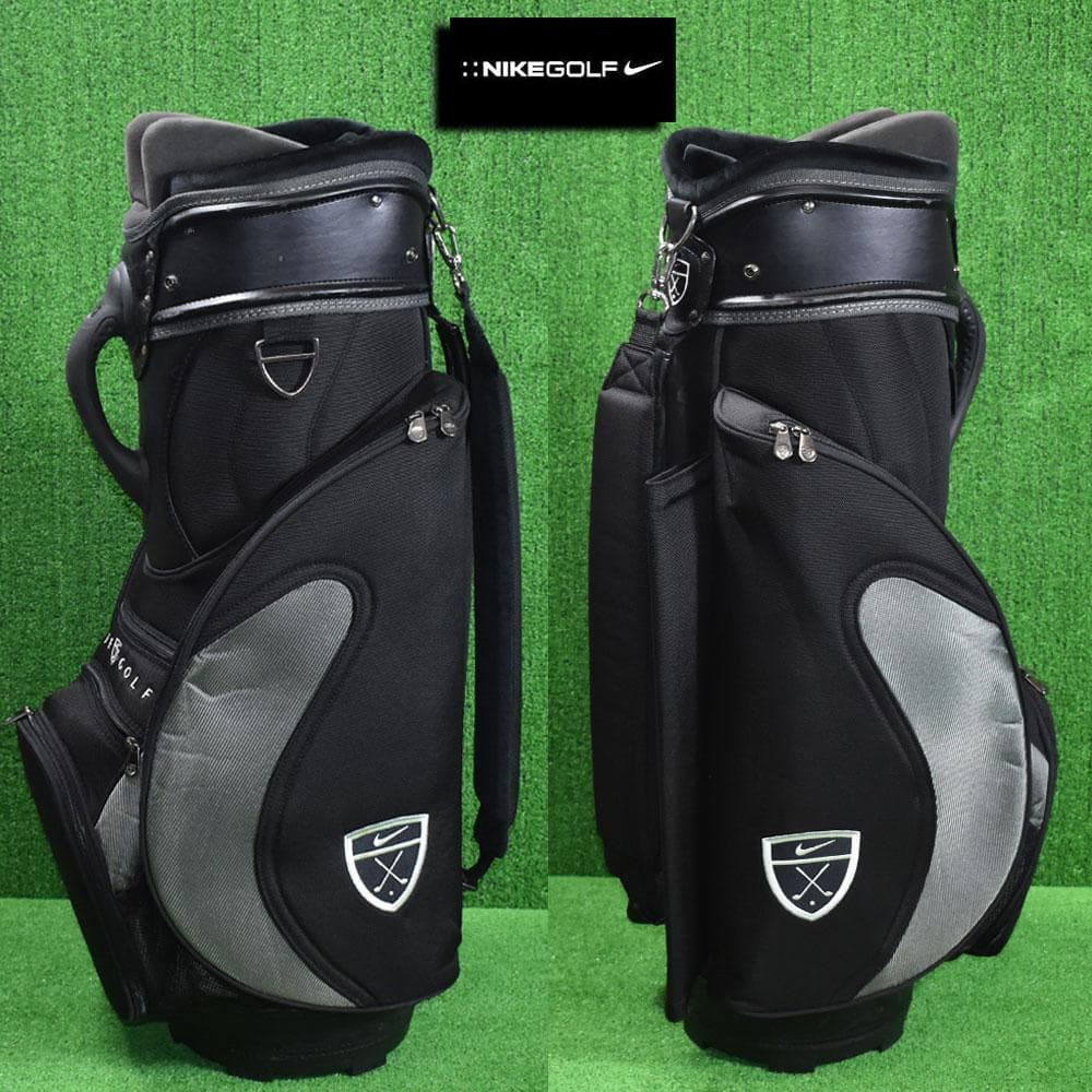 NIKE GOLF/ナイキ ゴルフ キャディバッグ９型【ブラック】レア品 中古！