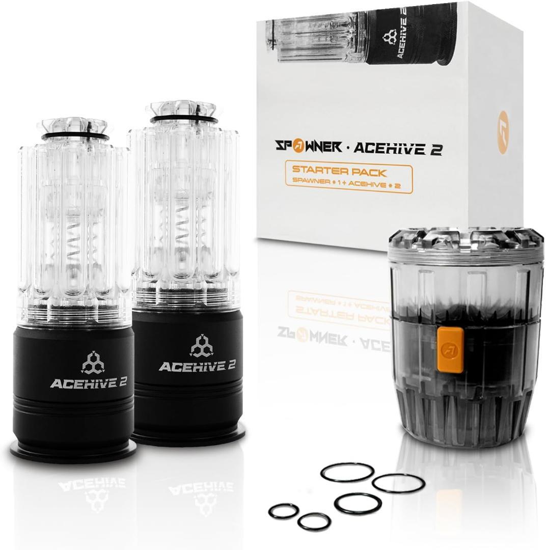 新品未開封 AceHive 2 40mm モスカート 2個 専用ローダー セット