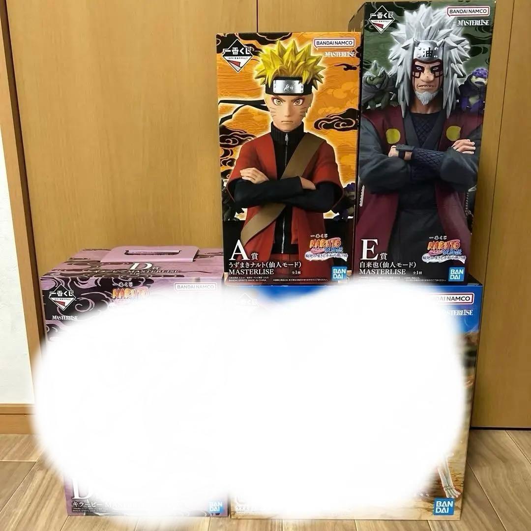 【おまけ付き】一番くじナルト　A賞 E賞 フィギュア2点　F賞エコバッグ