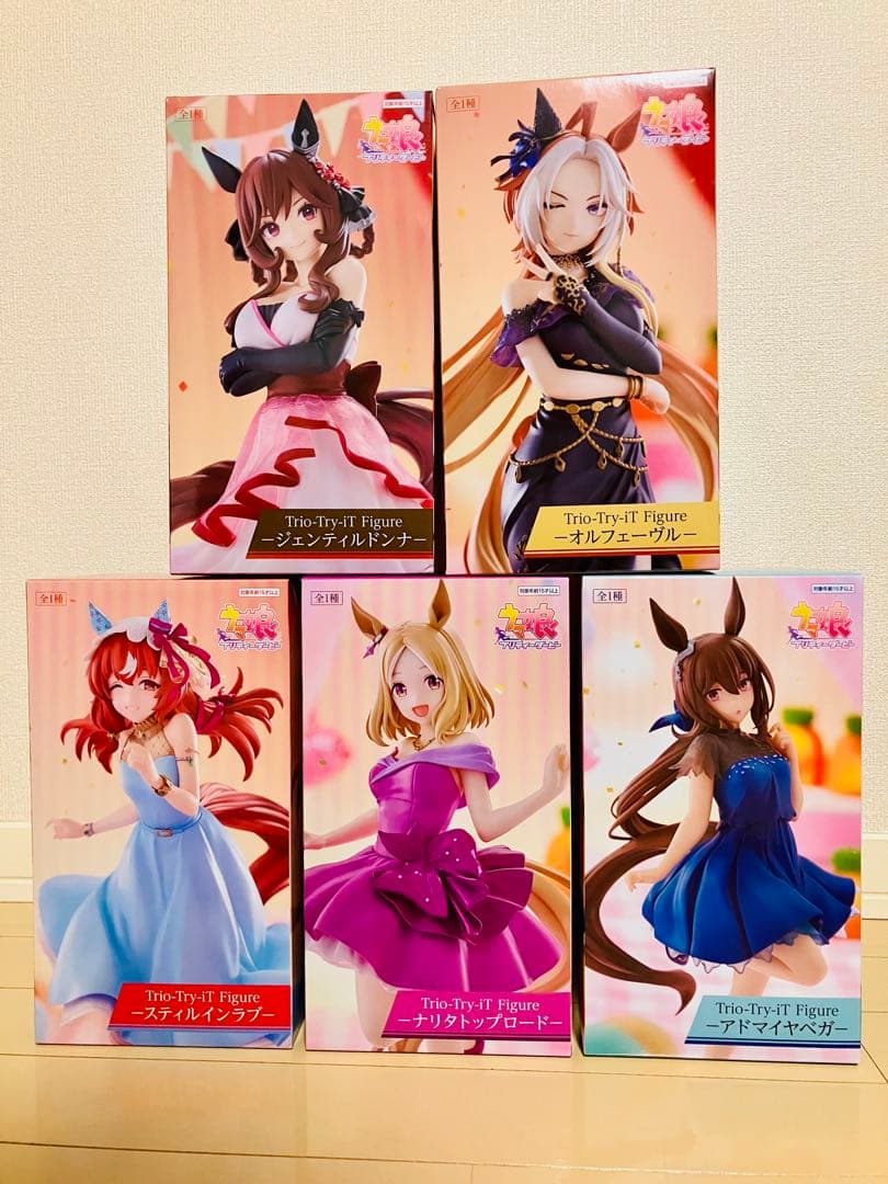 ウマ娘 Trio-Try-iTフィギュア ラウンドワン限定 5体セット
