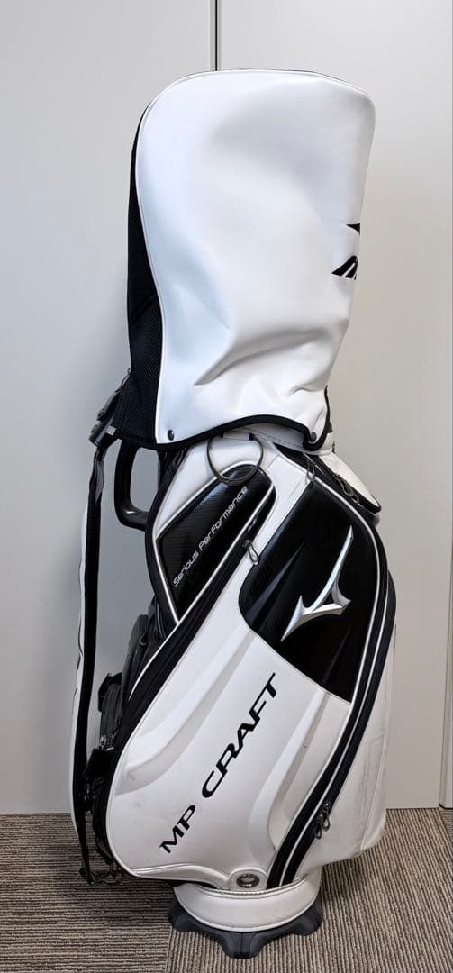 Mizuno MP CRAFT ゴルフバッグ ホワイト