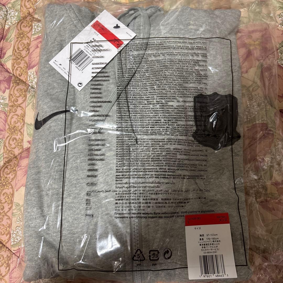 【新品・未開封】浦和レッズ グレー ジップアップパーカー Ｌ