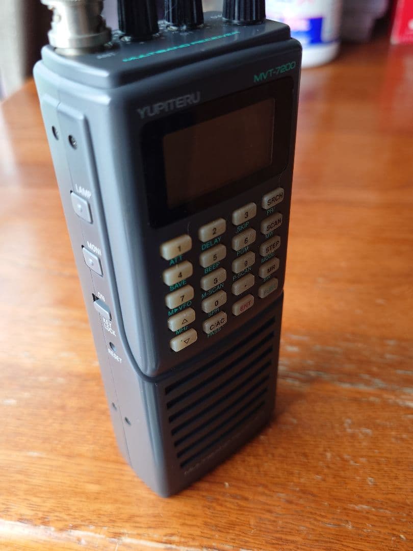 YUPITERU　MVT-7200 受信機 メモリコンデンサ交換済 程度良