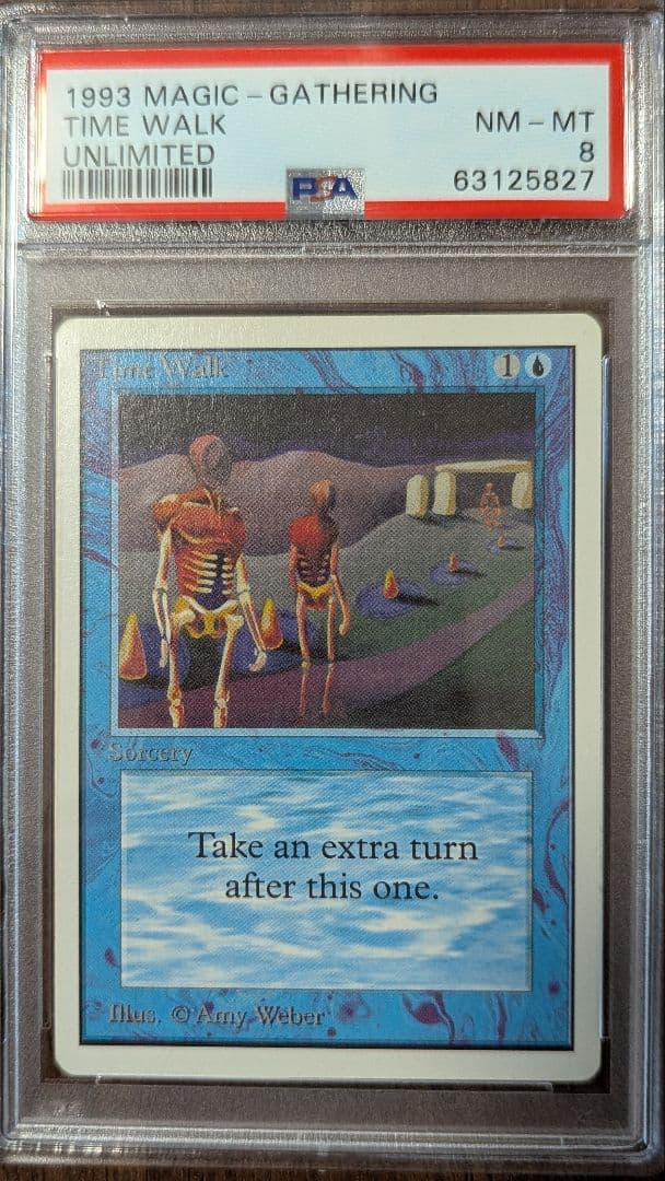 マジック：ザ・ギャザリング Time Walk 2ED PSA8