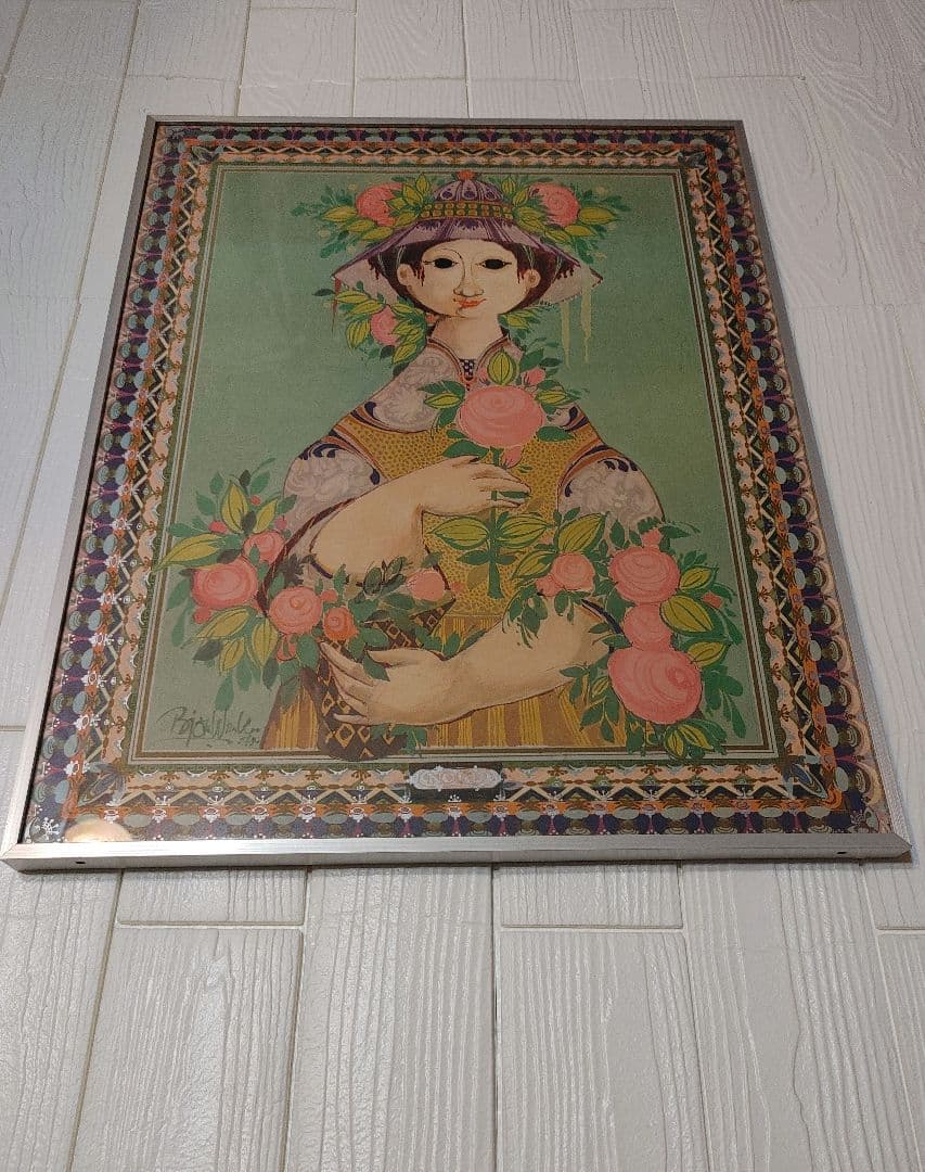 ビヨン　ヴィンブラッド　北欧　デンマーク　絵画　Bjorn　Wiinblad
