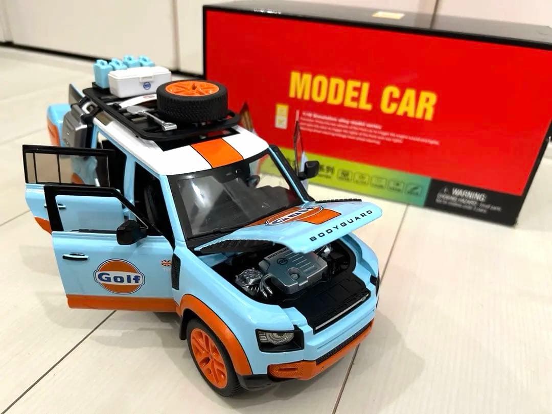 新品 希少 1/18 ランドローバー ディフェンダー Golf カスタム 仕様
