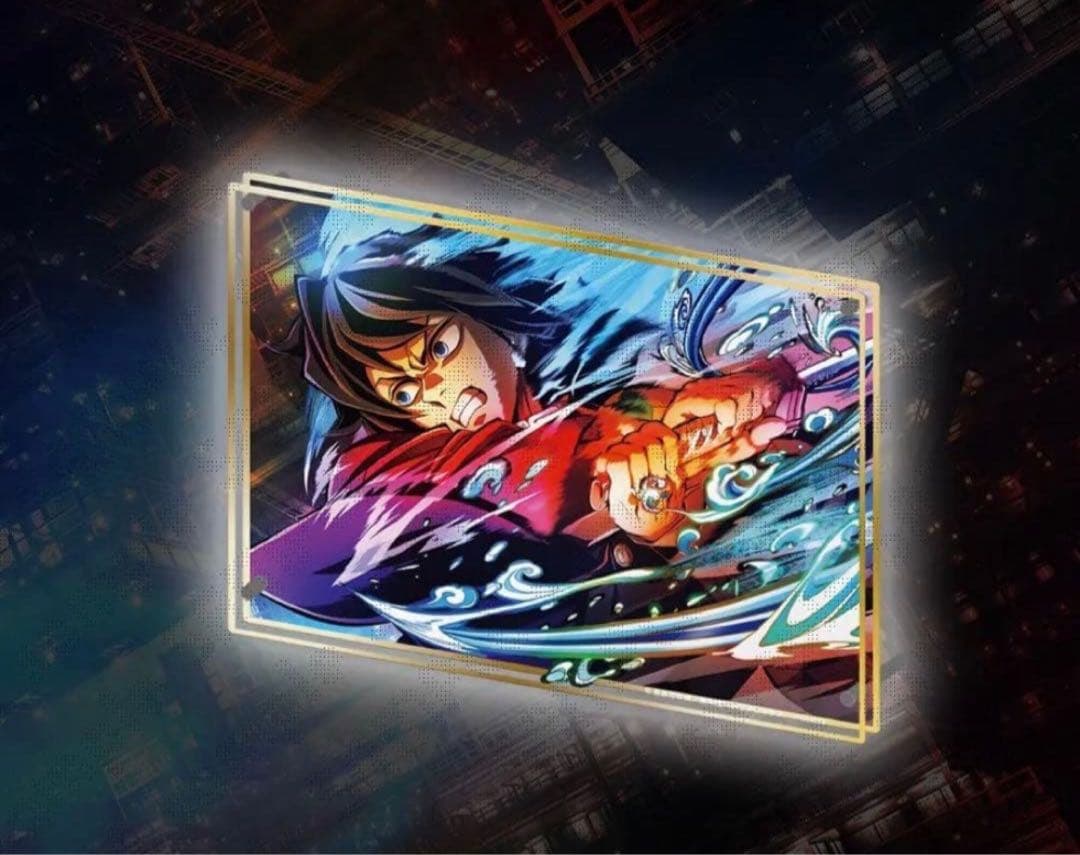 鬼滅の刃　第三弾キービジュアル　くじ A賞　ビッグレイヤードパネル 冨岡義勇