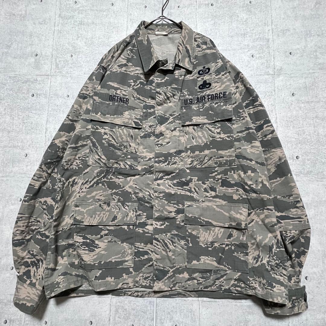 j81 U.S.AIR FORCE ABUデジタルカモ ユーティリティジャケット