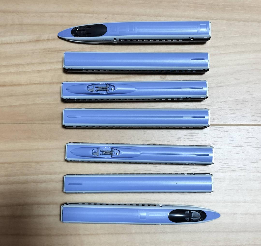 33 TOMIX 新幹線　500系のぞみ 7両セット【まとめ値引】