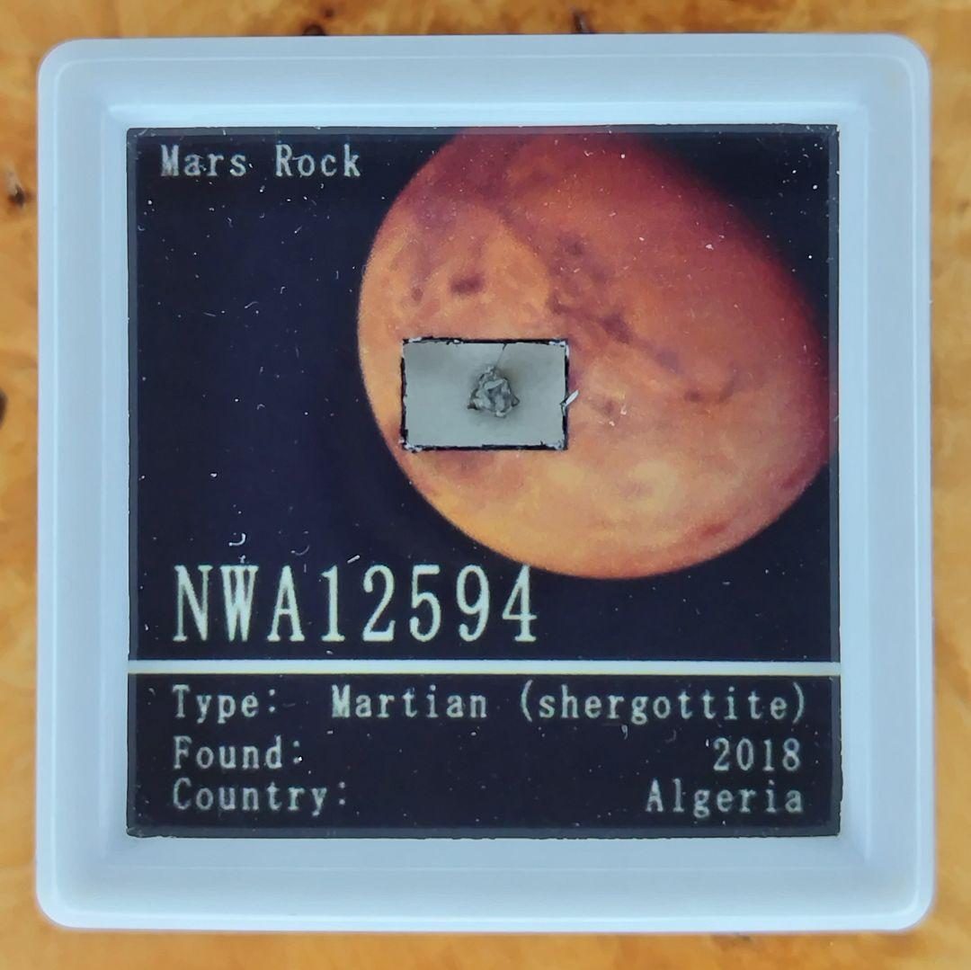 ⭐火星の石！シャーッゴッタイト　 NWA 12594　隕石標本