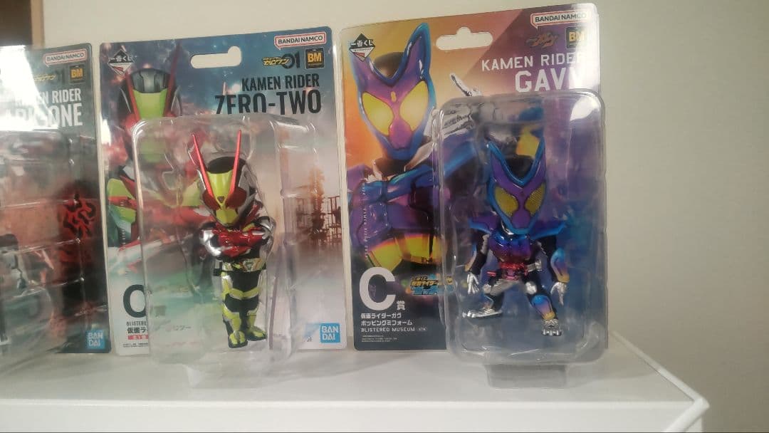仮面ライダー BLISTERED MUSEUM ブリスタードミュージアム 3体