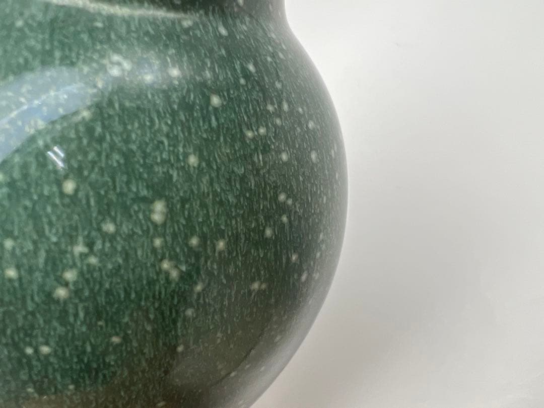 中国明清朝 の鈞窯瓶　中国骨董　古美術　唐物　中国美術品　青磁 ★ 江戸骨董