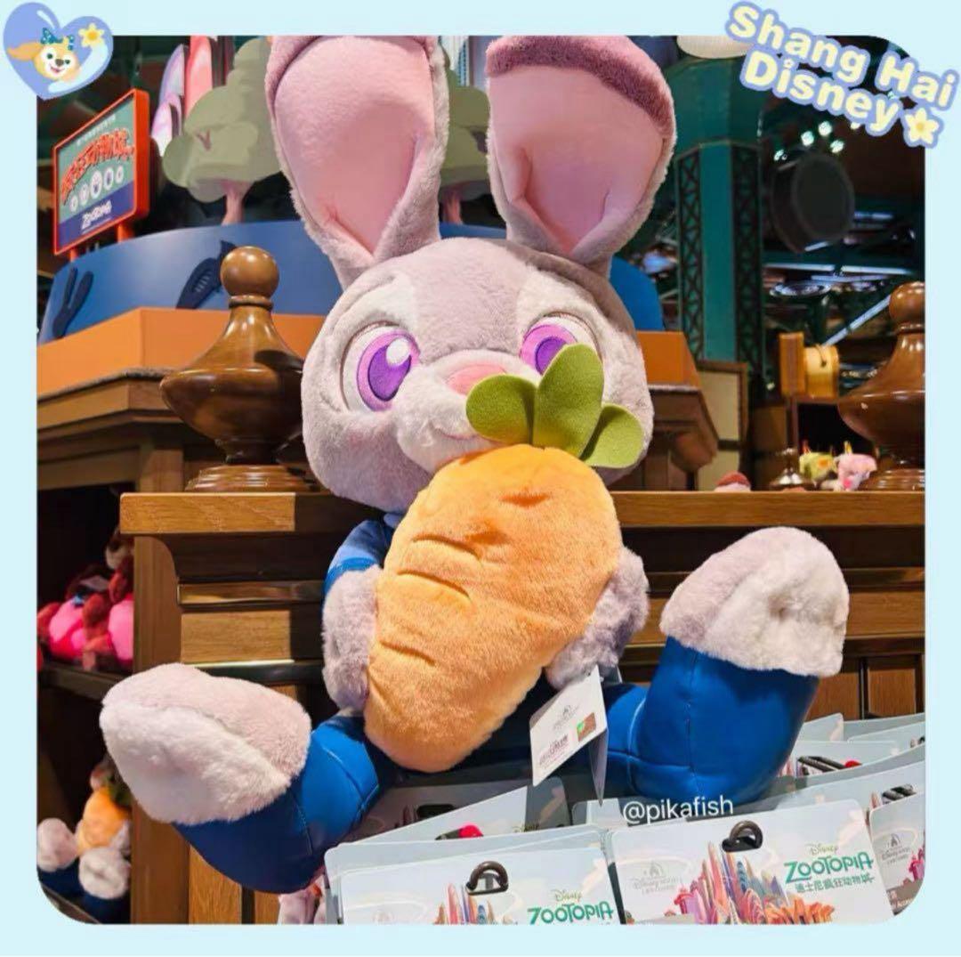 【最新☆正規品】ジュディ　ズートピア　ぬいぐるみ　40cm　上海ディズニー
