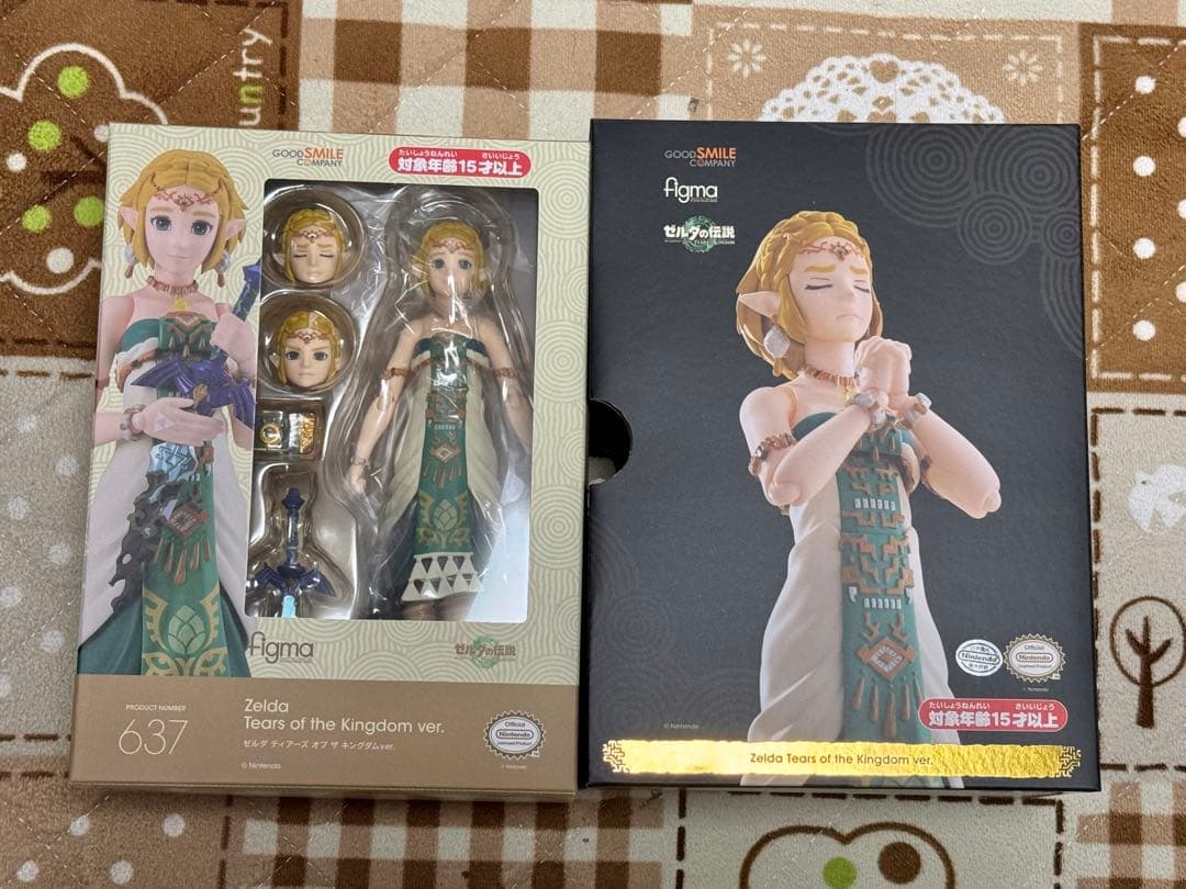 【開封品】Figma ゼルダの伝説 ティアーズオブザキングダム　まとめ売り
