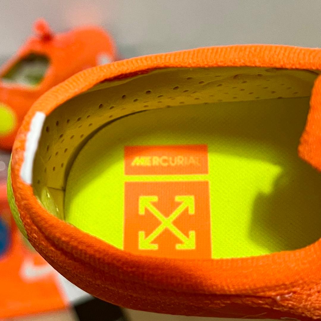 黒*羽様 NIKE OFF-WHITE ナイキ オフホワイト マーキュリアル ヴ