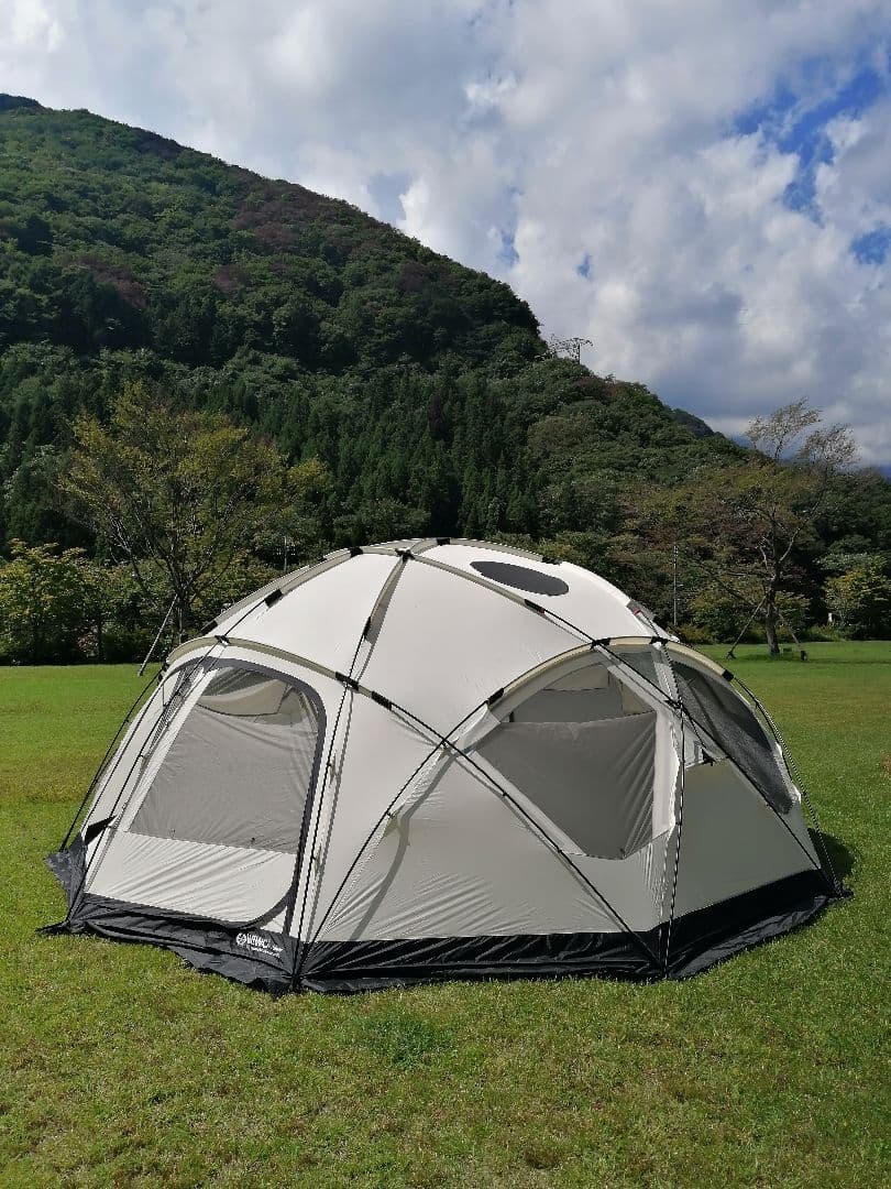 WIWO ヤクドーム550 アイボリー 美品中古　ドームテント