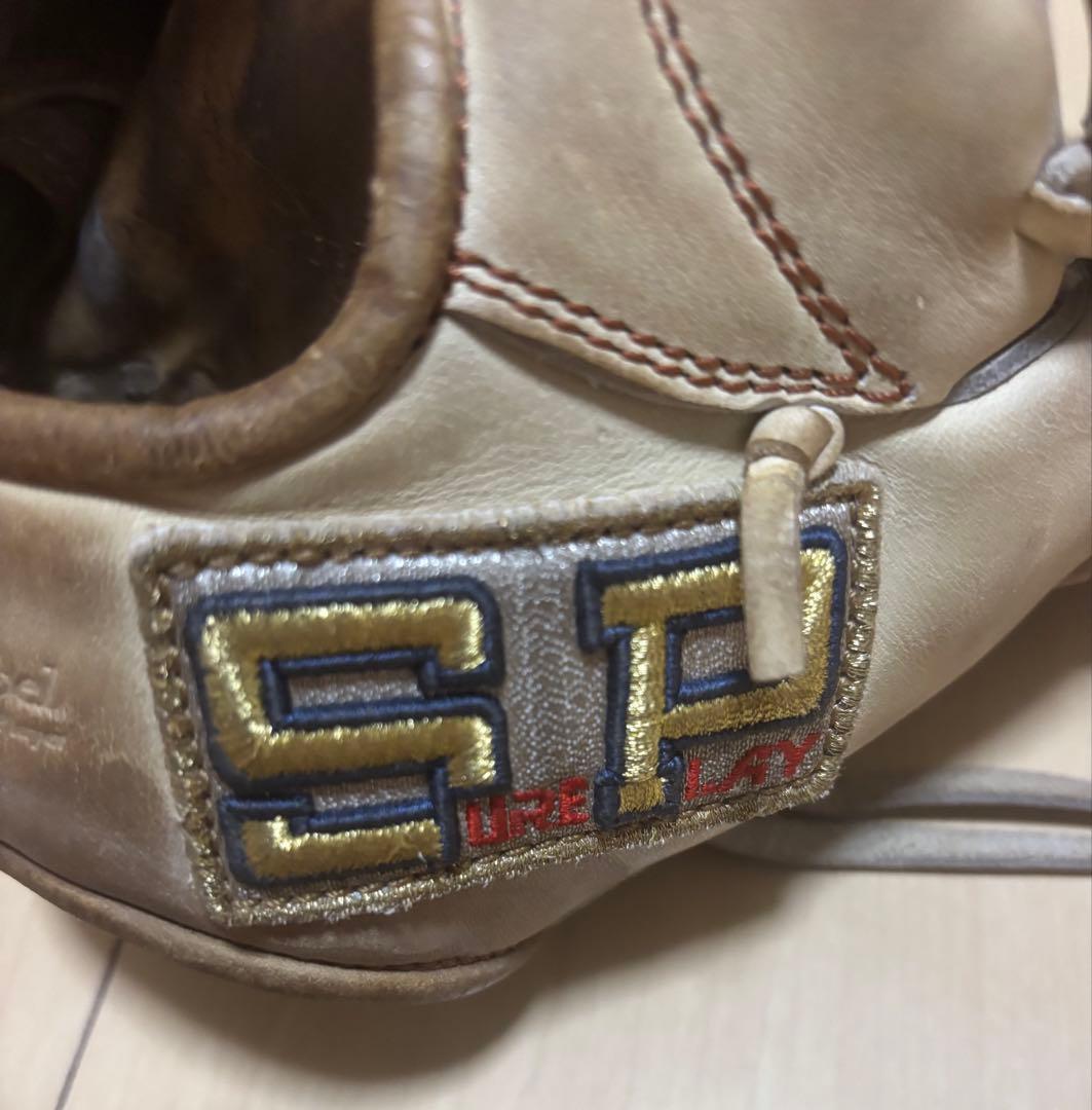 中古品！ＳＰシュアプレー　硬式グローブ投手用
