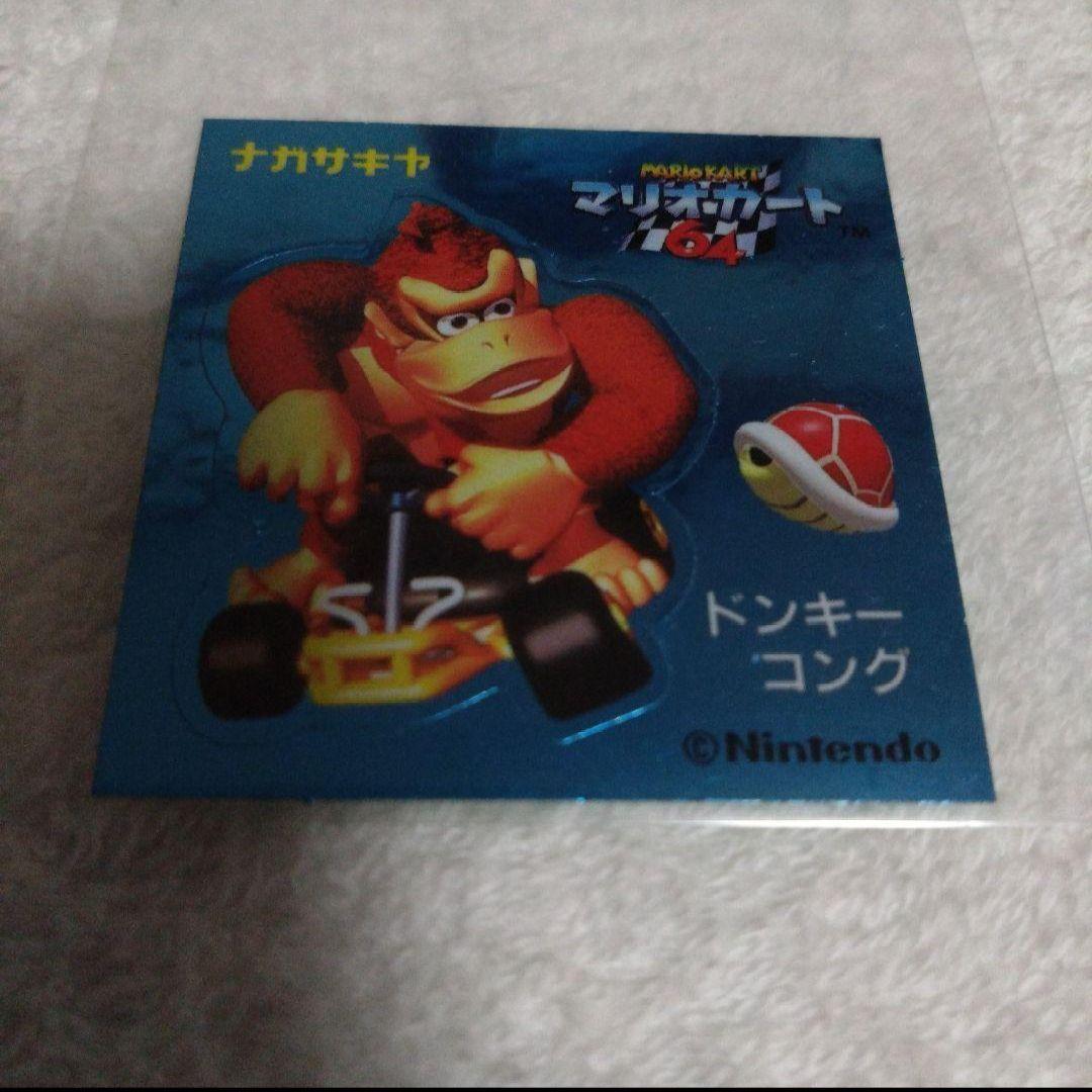 ドンキーコング　ステッカー　スーパーマリオカート　初期品　限定品　グッズ