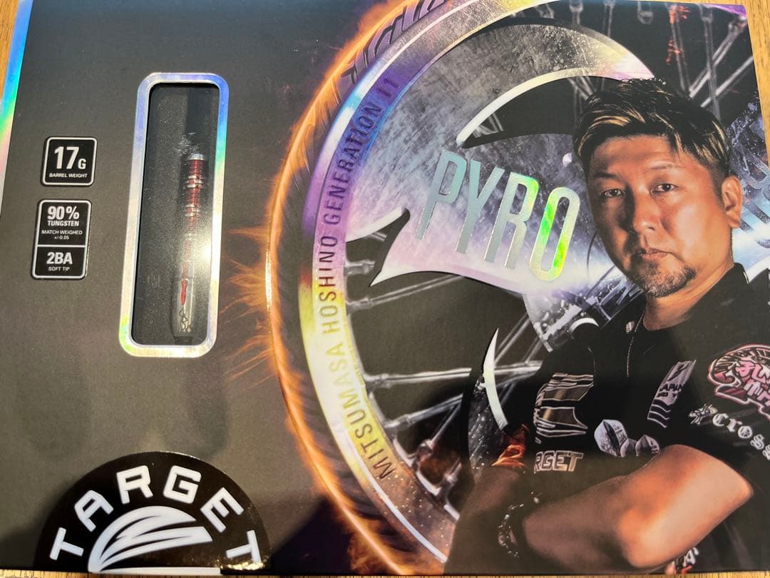 【Sダーツ限定】TARGET PYRO 17g ダーツ 90%タングステン