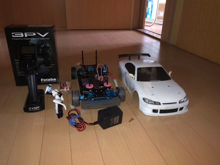 ラジコン　タミヤ　TT-01 フタバプロポ　バッテリー　充電器セット